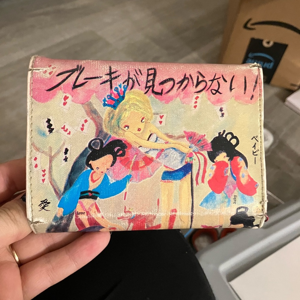COPY - Harajuku lovers rare original watercolor wallet